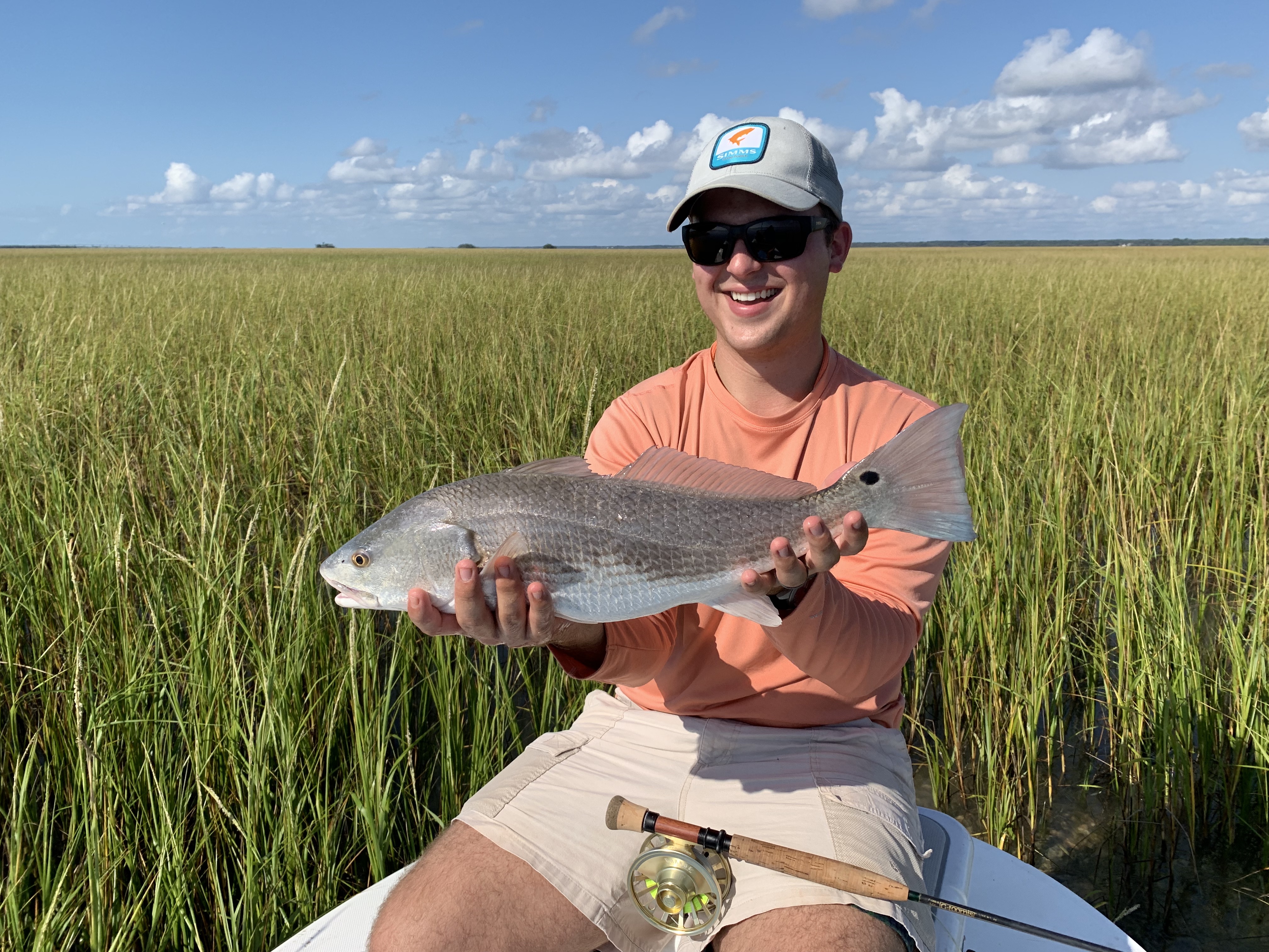 Patrick Hunter flies