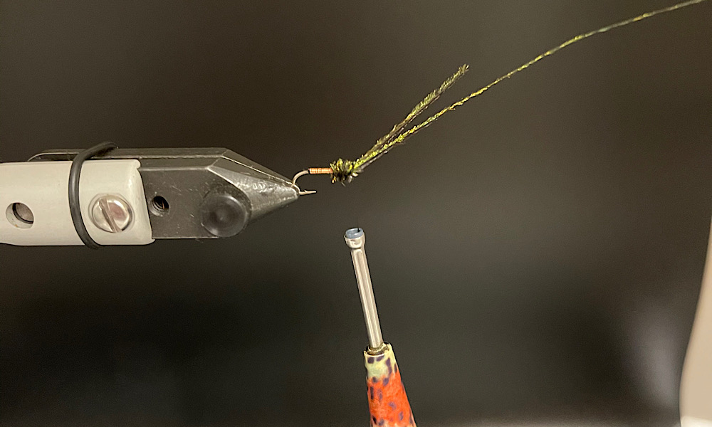 Tying Brassie: Step 5