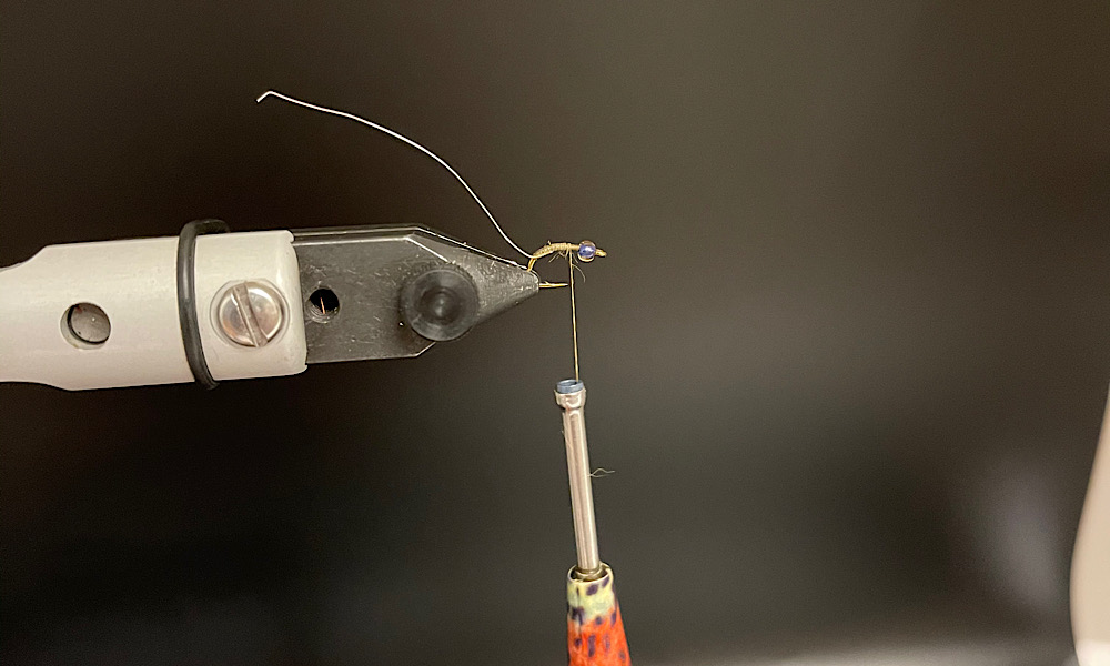 Tying Bubblehead: Step 3