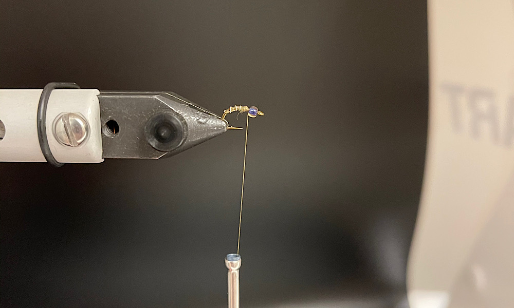 Tying Bubblehead: Step 4