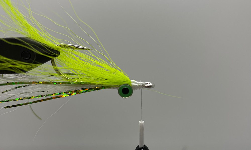 Tying Clouser Minnow: Step 11