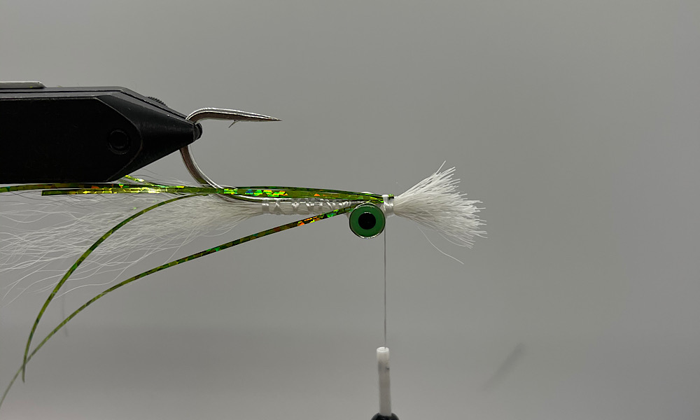 Tying Clouser Minnow: Step 8