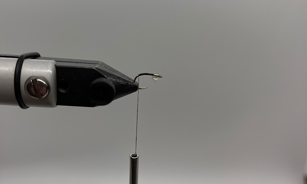 Tying Mercury Black Beauty: Step 2