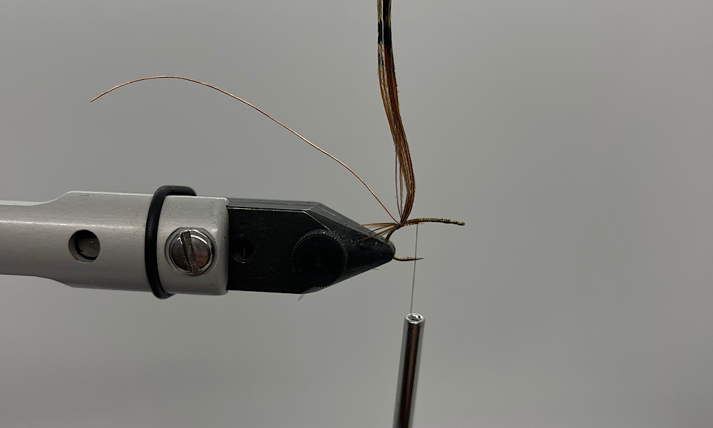 Tying Pheasant Tail Nymph: Step 3