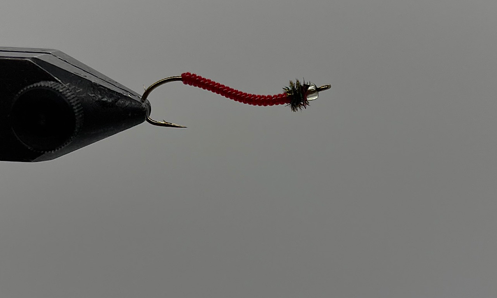V-Rib Chironomid RED Pattern